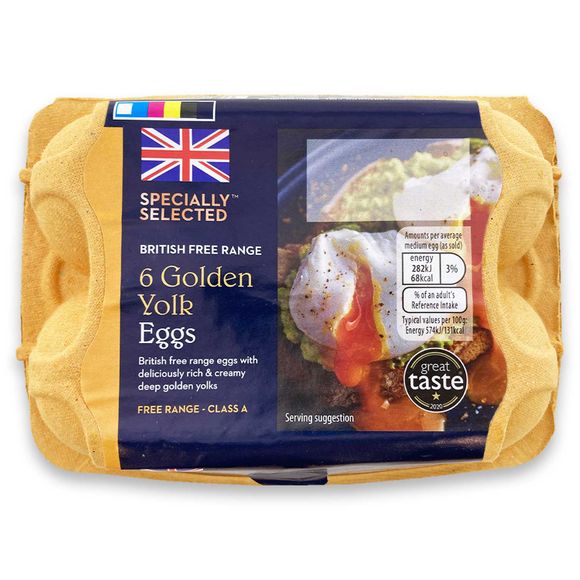 Specially Selected British Free Range Eggs 6 Pack/6 Pack